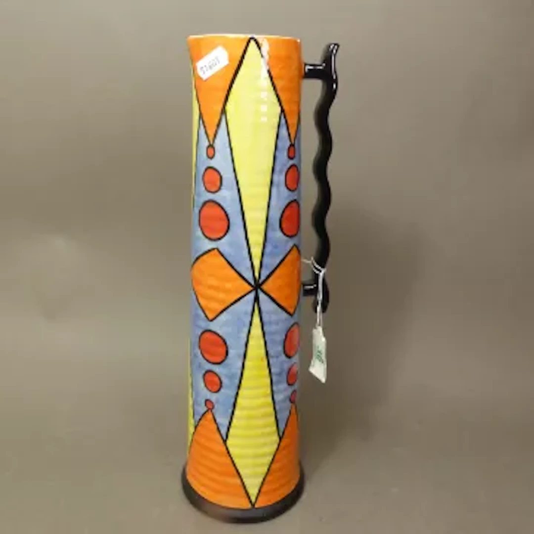 Lorna Bailey large Aztec pattern jug, limited edition no. 137/200