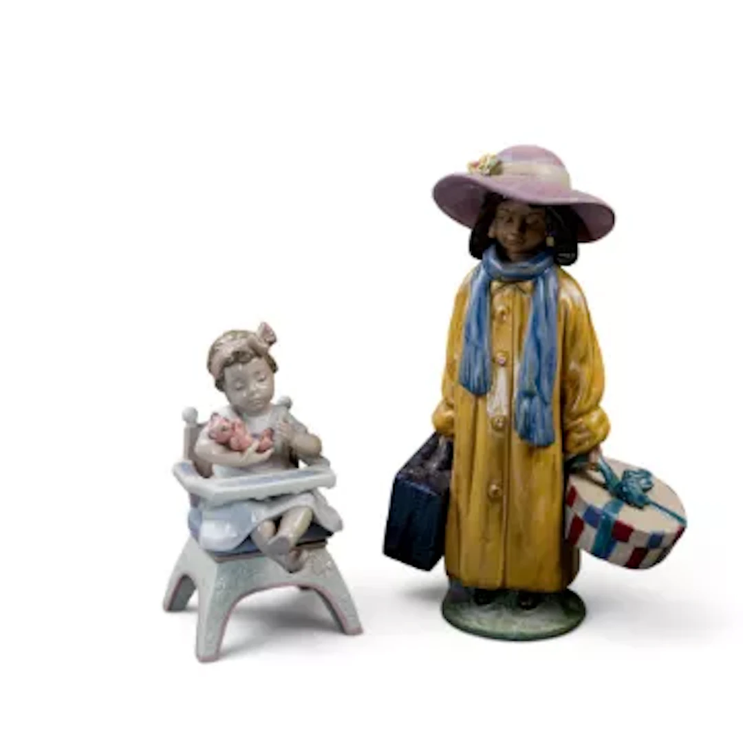 Two Lladro figures to include 'Little Bear' model no.6299, designed
