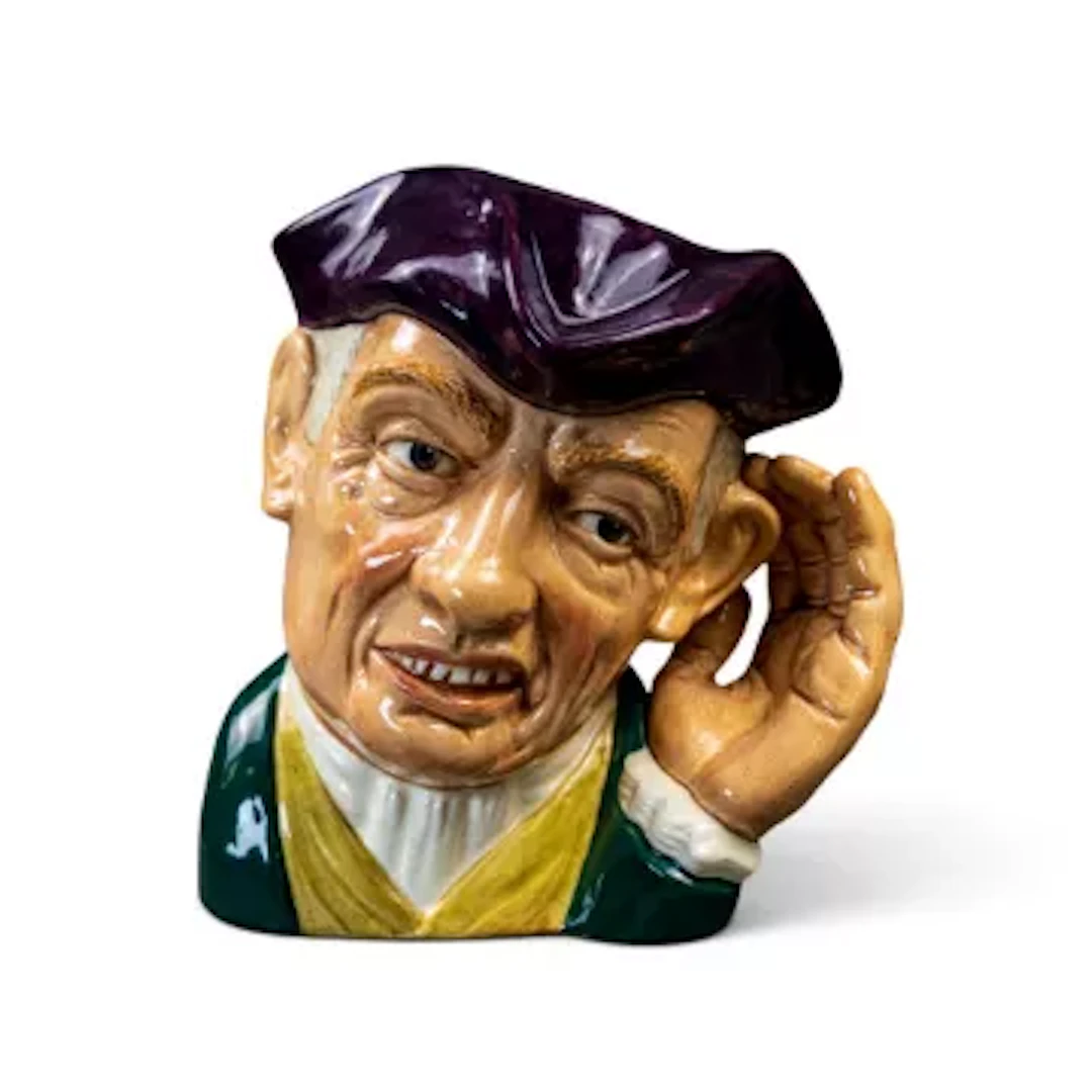 Royal Doulton large character jug 'ard of earing D6588, h.19.cm.