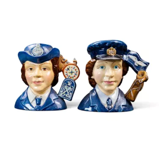Royal Doulton limited edition character jugs to include Women's Royal