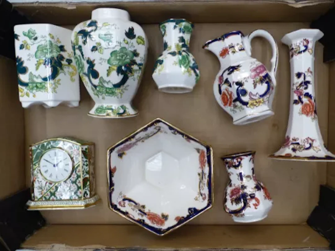 Mason's ceramics to include Green Chartreuse pattern ware, further