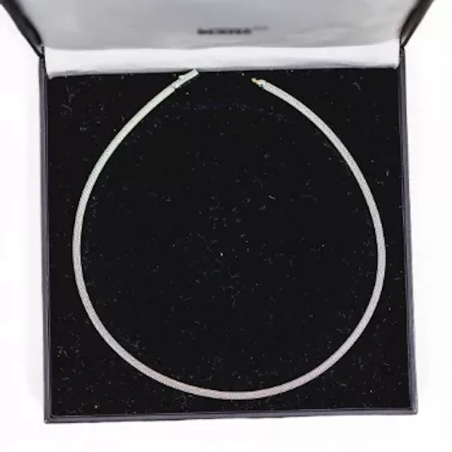 Mont Blanc Fairy Tale True Princess 18ct white gold choker chain