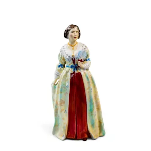 Royal Doulton early lady figure, Henrietta Maria, HN2005. h.25cm.