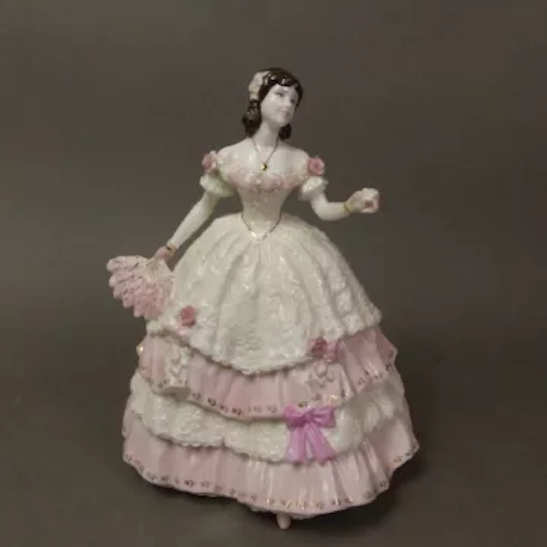 Coalport limited edition lady figure Olivia, height 23cm.