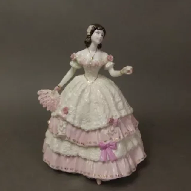 Coalport limited edition lady figure Olivia, height 23cm.