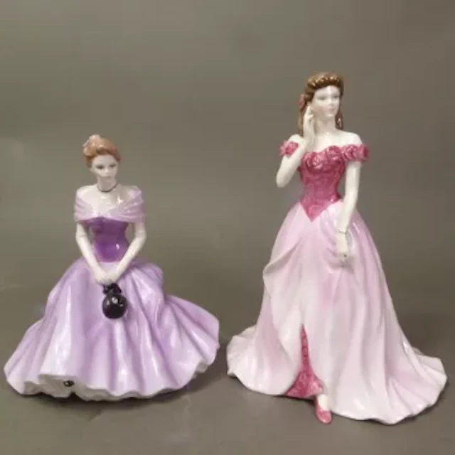 Two Coalport lady figurines, Sarah and Patricia, tallest 21cm (2).