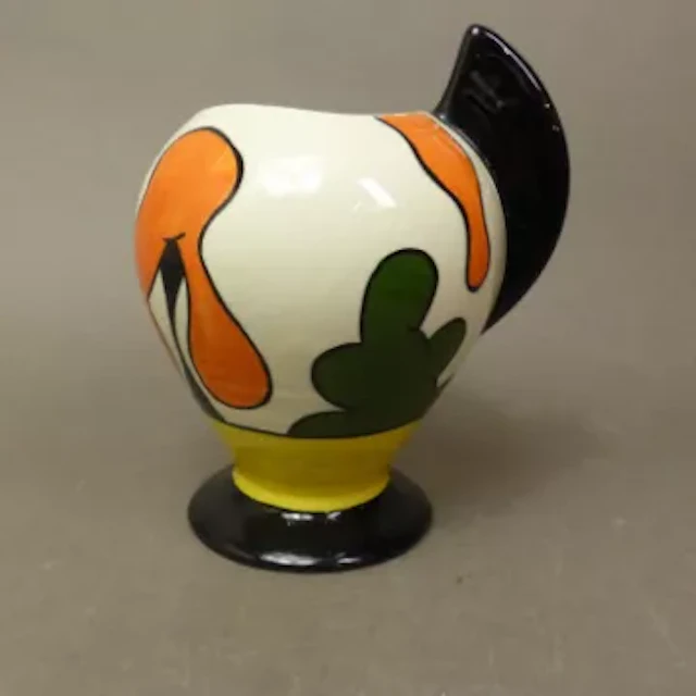 Lorna Bailey House and Path pattern vase, Old Ellgreave backstamp