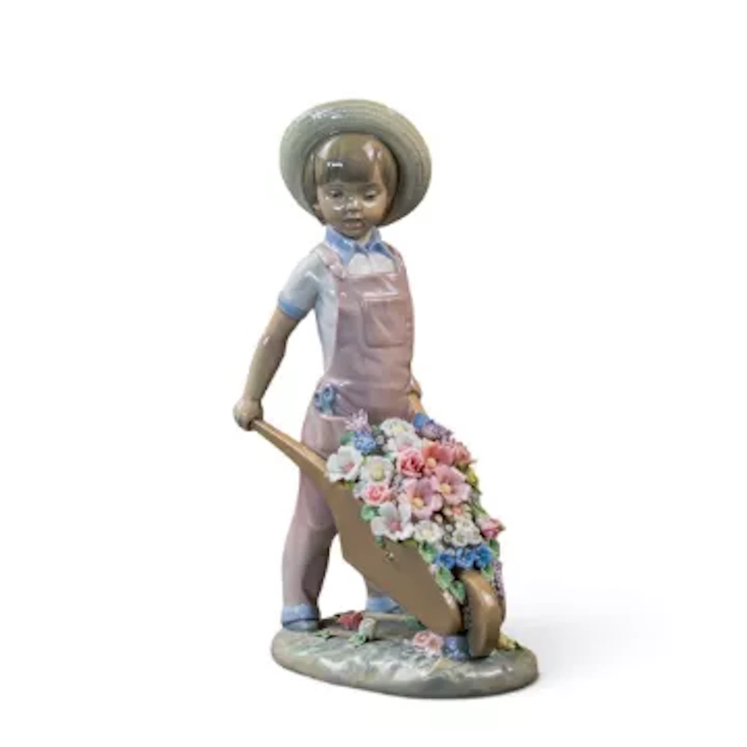 A Lladro figure 'Little Gardener', model no.1283, h.24cm