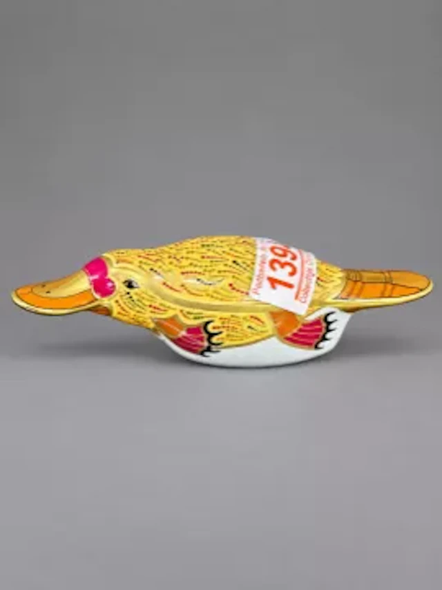 Royal Crown Derby Australian Collection Duck-Billed Platypus paperweight
