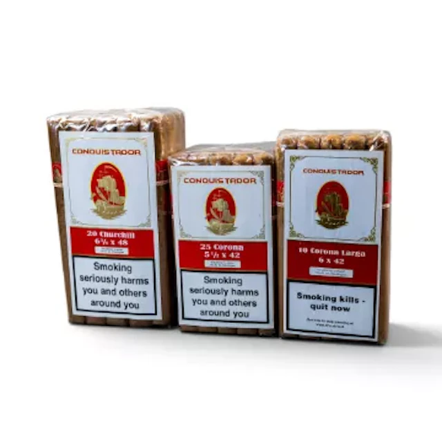 Conquistador, Churchill 6 3/4 x 48 cigars, two sealed packs of twenty