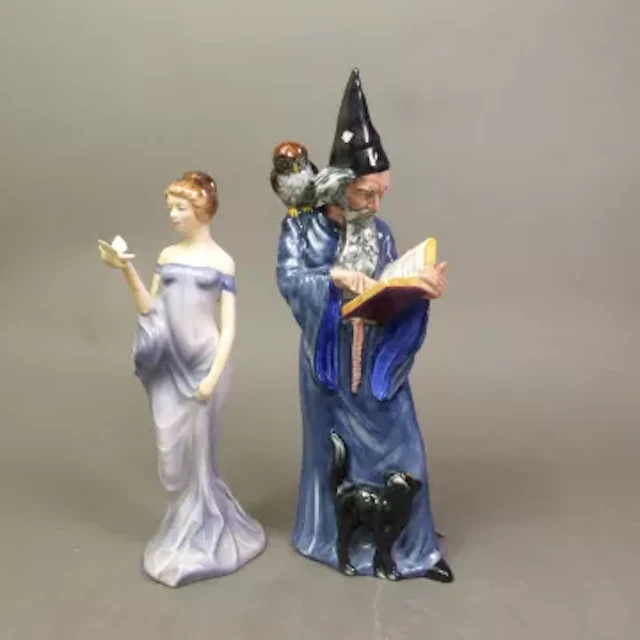 Royal Doulton figurine The Wizard HN2877, together with 2nds Royal