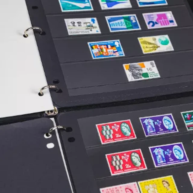 GB 1953 - 1970 album of mint stamps inc. phosphor issues, together