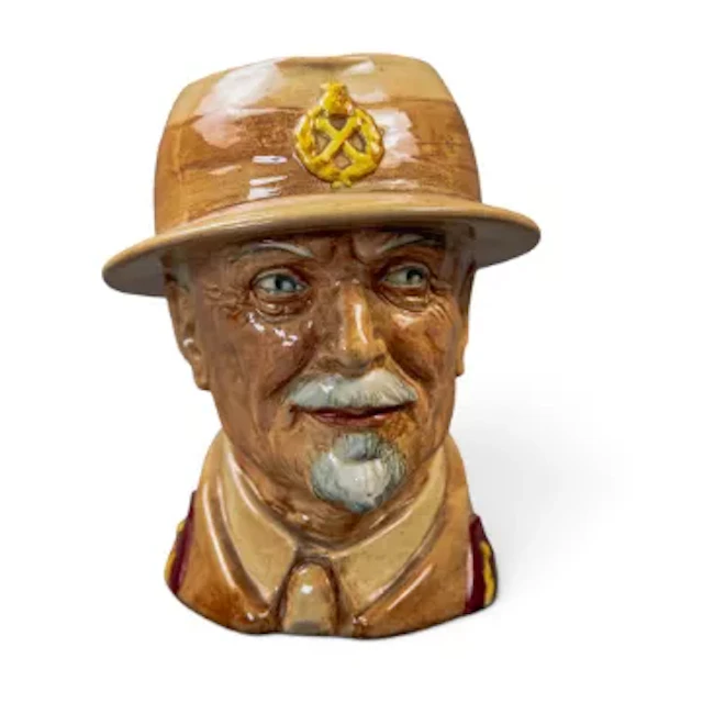 Royal Doulton large character jug Field Marshall J C Smuts D6198, h.18.5cm.