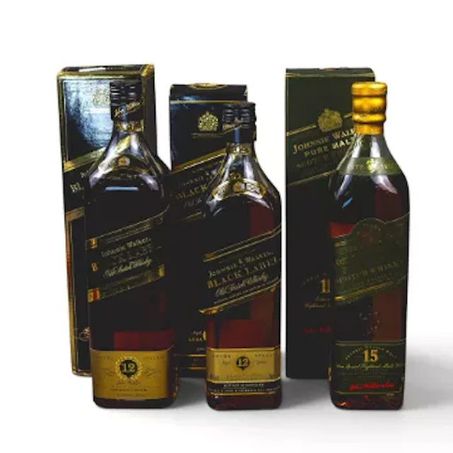 Johnnie Walker pure malt Scotch whisky (75cl 43% Vol), together with