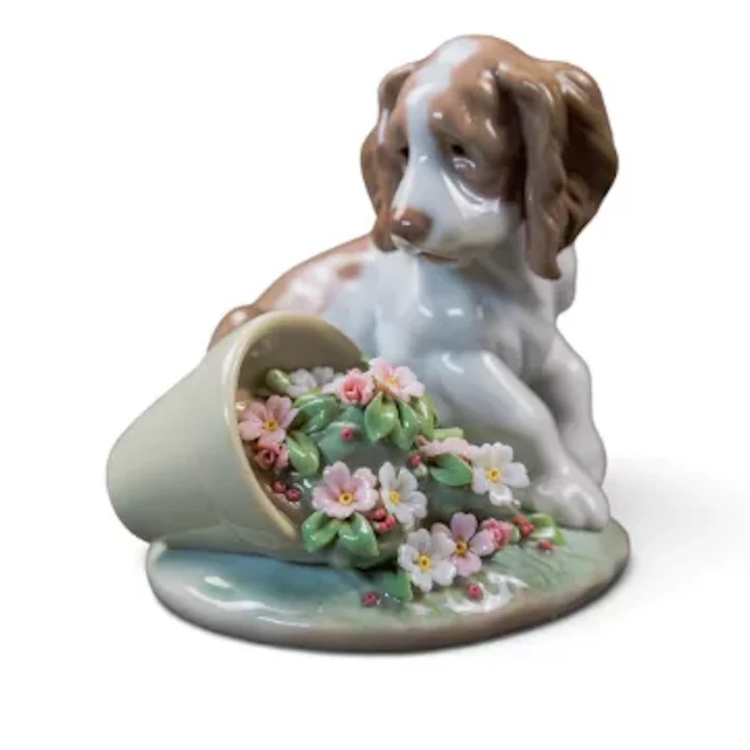A Lladro figure made for the Collectors Society 'It wasn't me' model