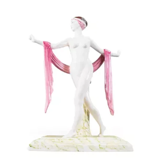 Kevin Francis Dancing Nymph figurine L/E 18/500, Modelled by Geoff Blower.
