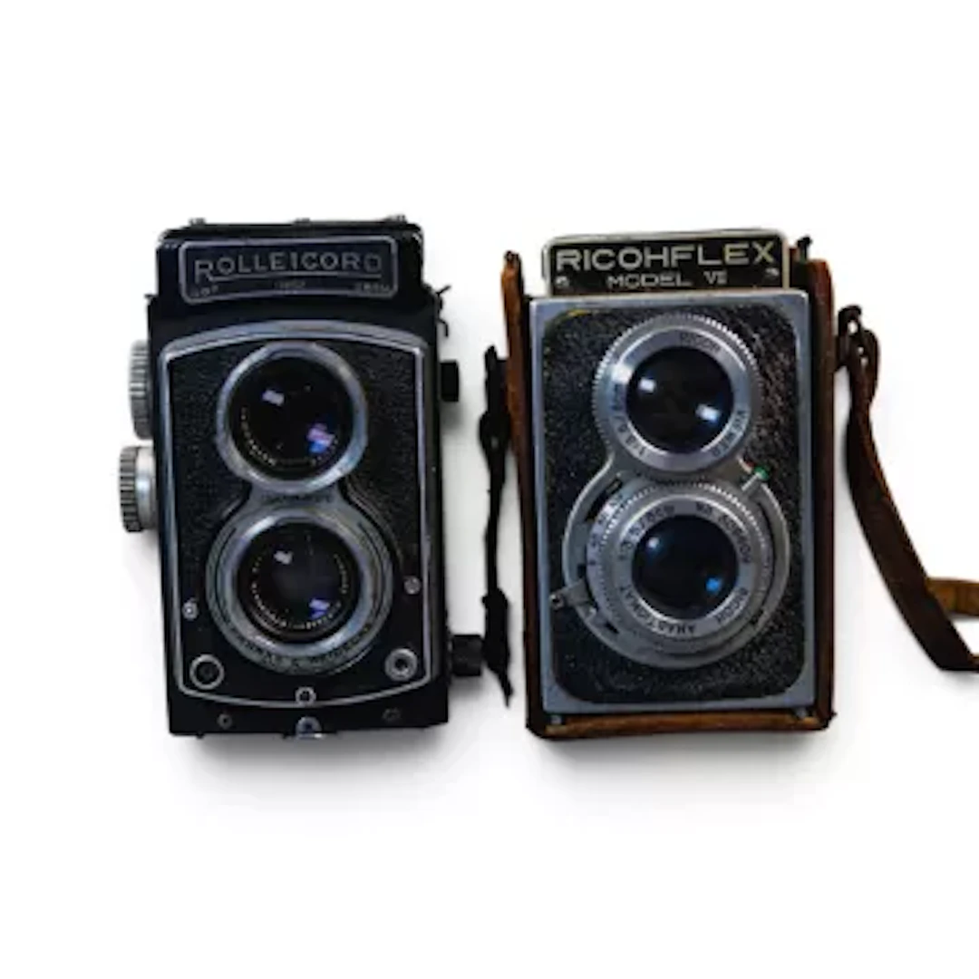 Rolleicord TLR medium format film camera by Franke & Heidecke, with