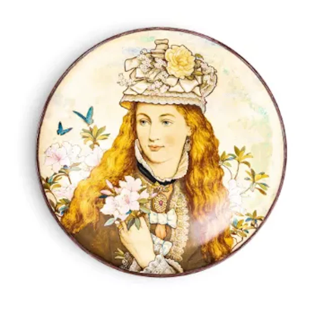 Rebecca Coleman (attributed) for Mintons Art Pottery, a large Kensington