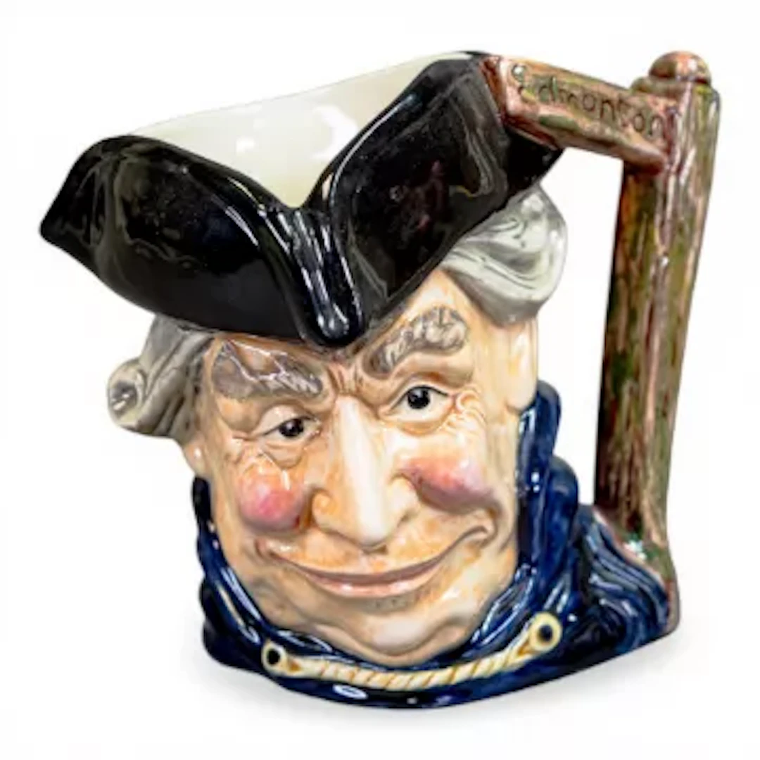 Royal Doulton prototype large character jug John Gilpin, h.15.5cm.