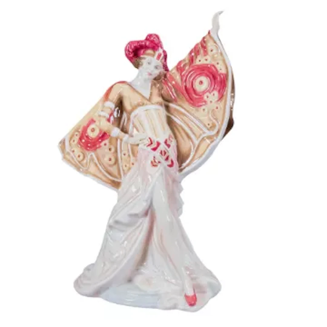 Royal Doulton limited edition Butterfly Ladies prestige figure Painted