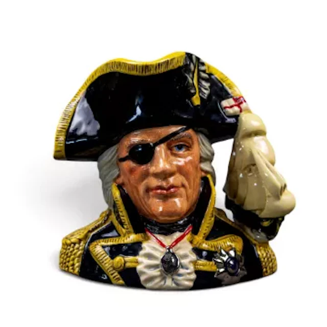 Royal Doulton character jug, Vice-Admiral Lord Nelson, D6932 character