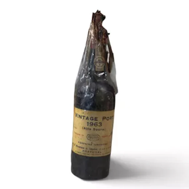 1963 Borges & Irmao Vintage Port, Portugal, one bottle, 75cl, wax