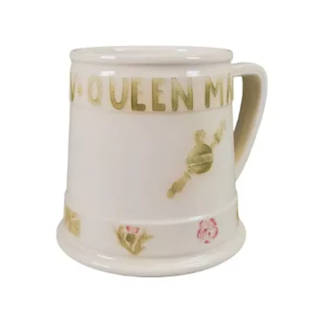William Moorcroft mug, made for Liberty for the Coronation of King