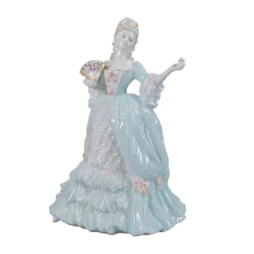 Coalport limited edition figurine Marie Antoinette, from Femmes Fatales h.22cm.