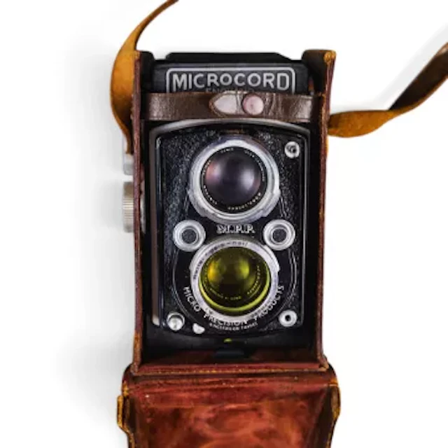 A MPP Microcord TLR medium format camera with Ross Xpres 77.5mm f/3.2
