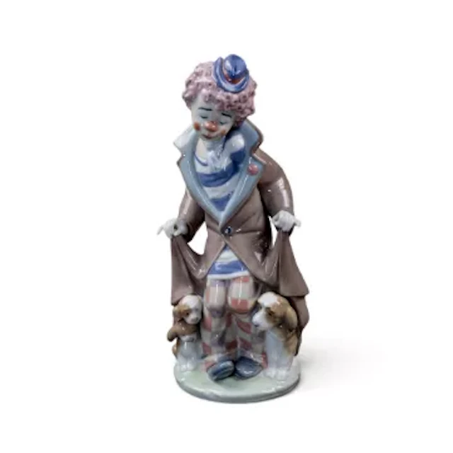 A Lladro figure of a clown 'Surprise', model no.5901, designed by
