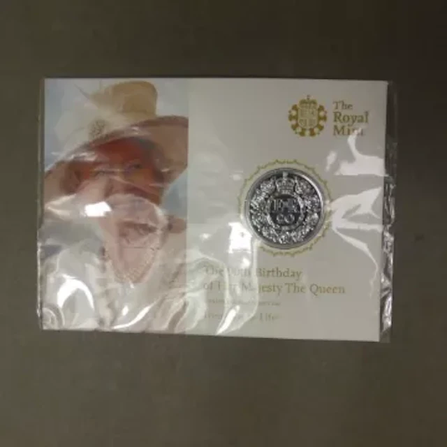 The Royal Mint 999 silver The 90th Birthday of The Queen 2016 UK £20