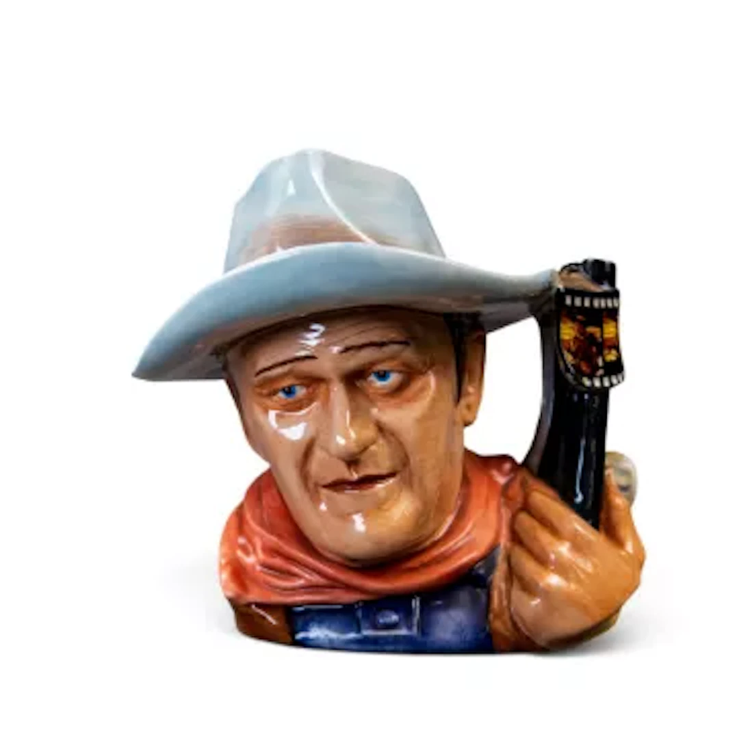 Royal Doulton character jug John Wayne, D7219. Character jug of the
