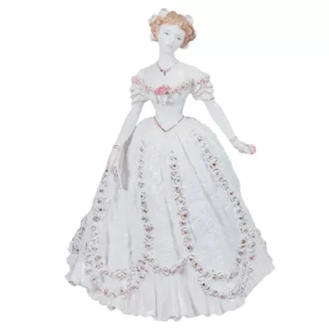 Royal Worcester limited edition figure Sweetest Valentine, h.23cm.