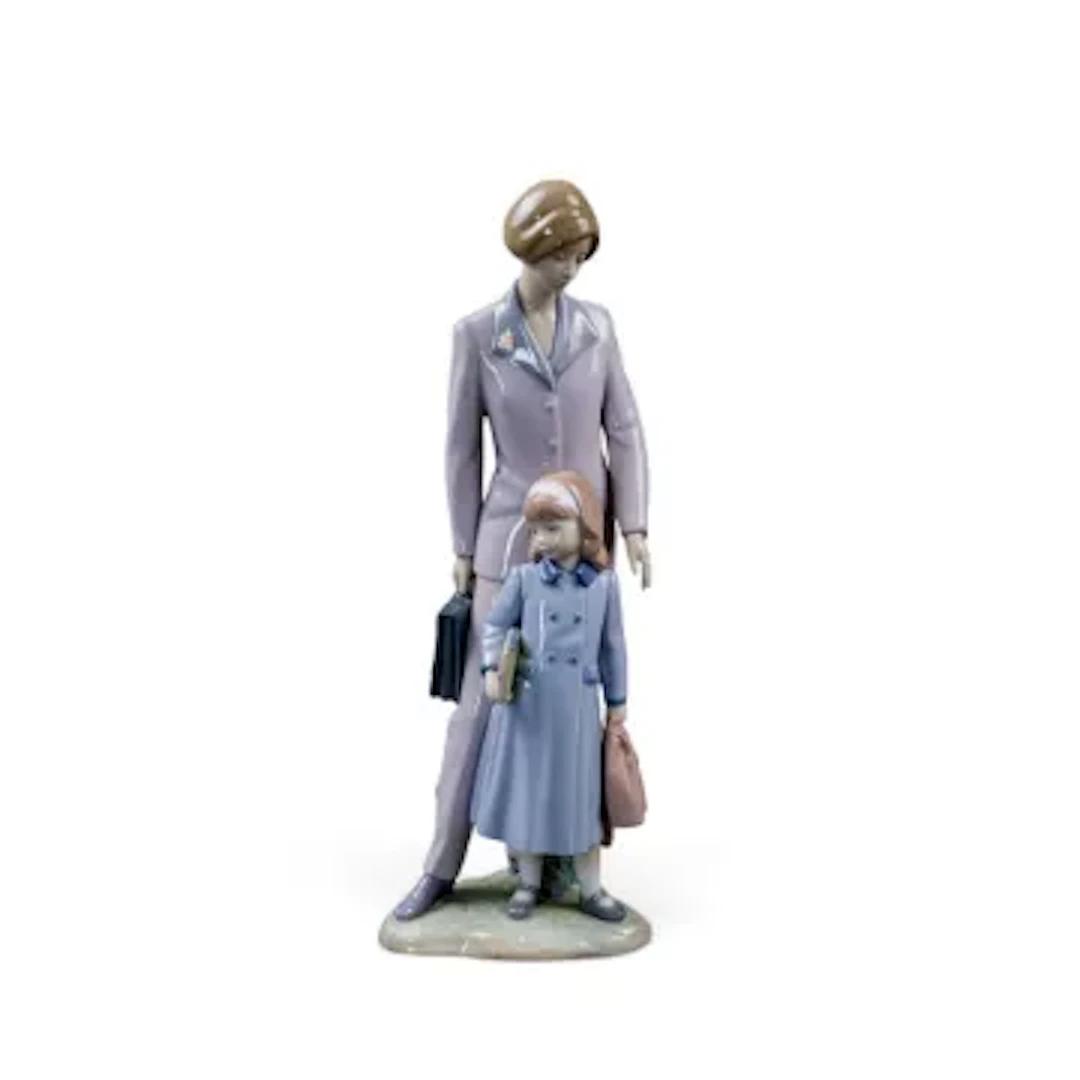 A Lladro figure 'On Our Way', model no.6544, h.33cm