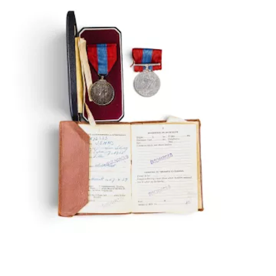 For Faithful Service medal awarded to Douglas Sidney Jenks 2072335
