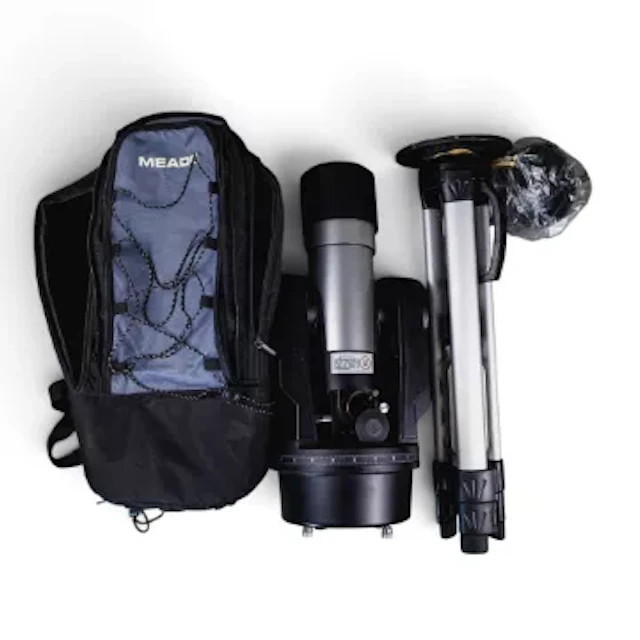 A Meade ETX-60AT-BB backpack observatory set to include telescope