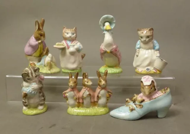Royal Albert Beatrix Potter figures, Ribby and the Patty Pan, Mrs