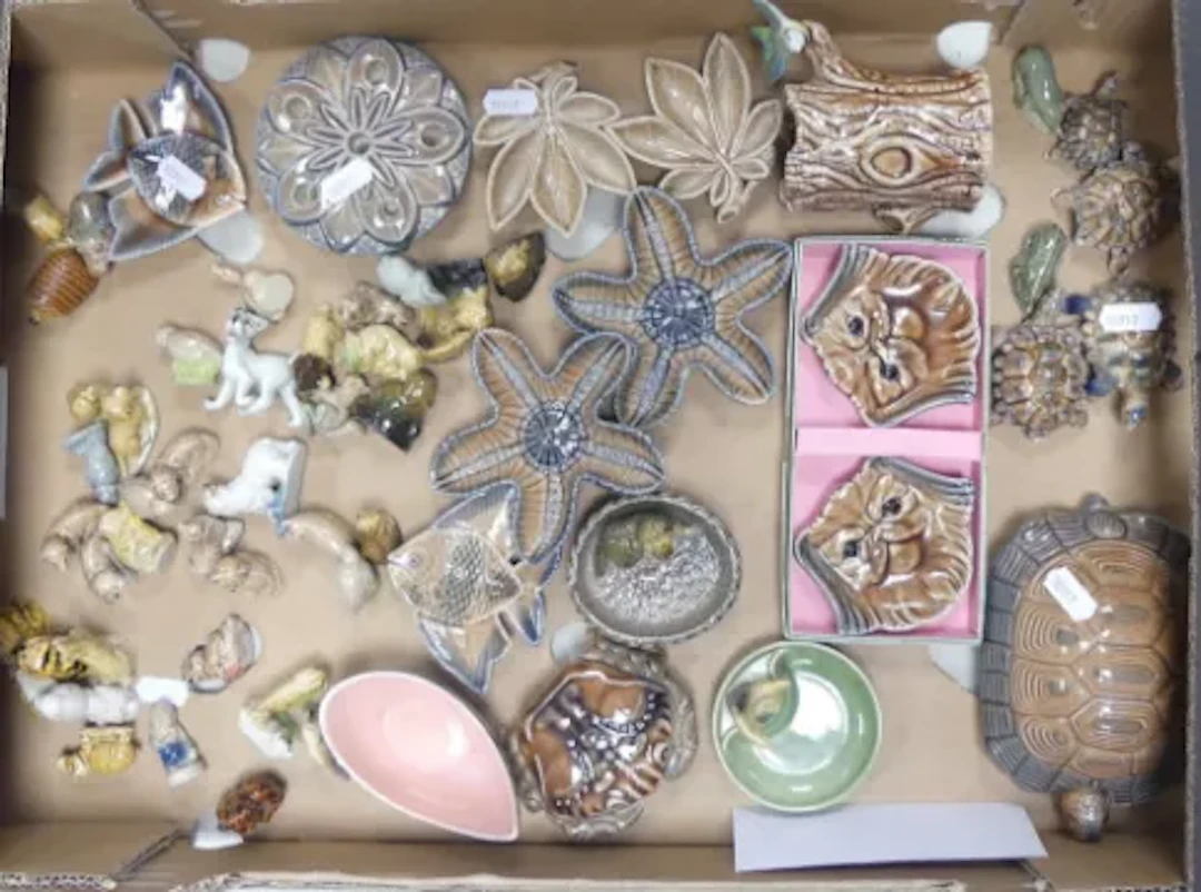 Wade ceramics to include Whimsies, tortoise trinket dishes, star fish