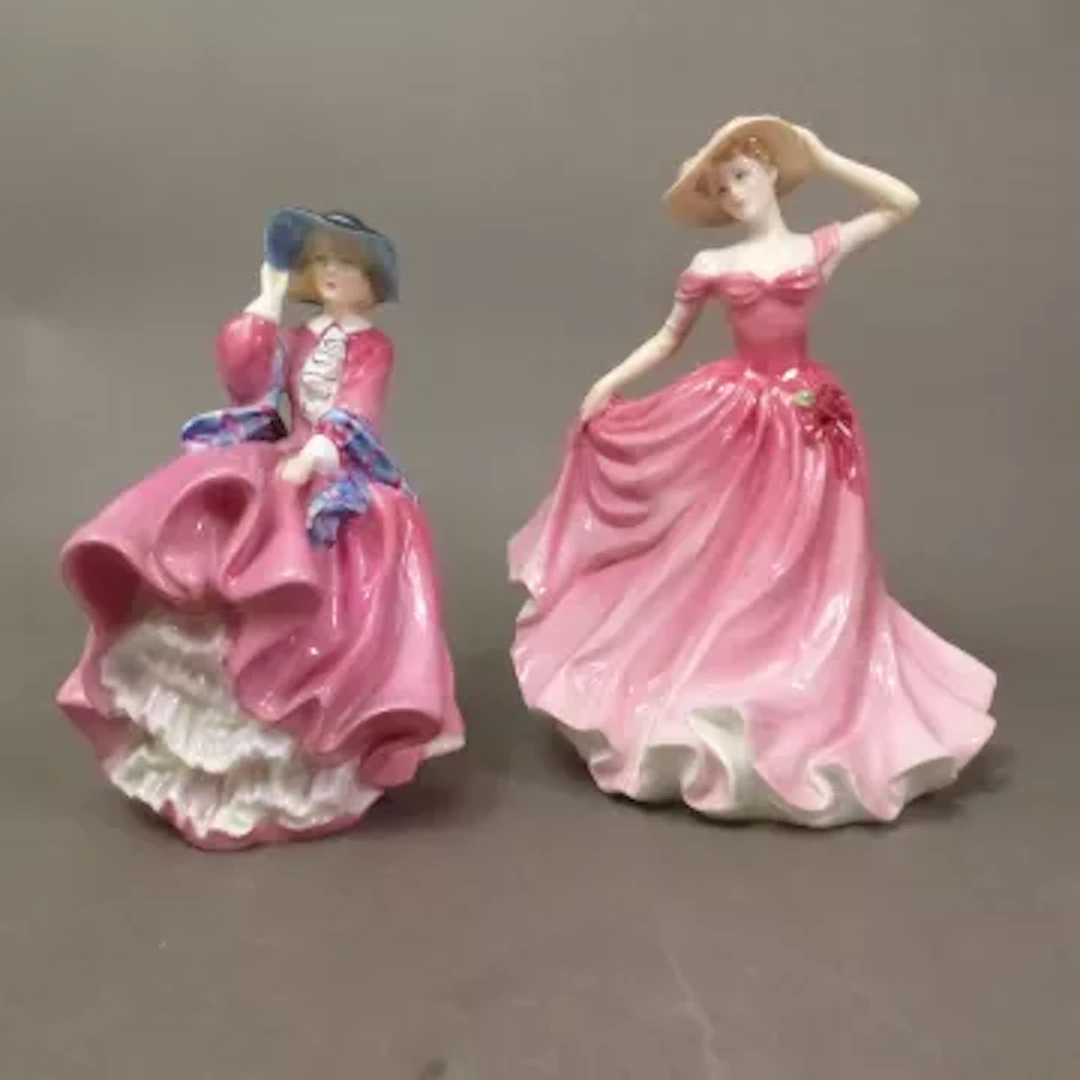 Two Royal Doulton lady figurines, Ellen HN3992 and Top o' the Hill HN1849 (2).