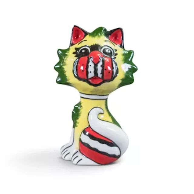 Lorna Bailey prototype Helen C The Cat, was A L/E Of 50, March 05.