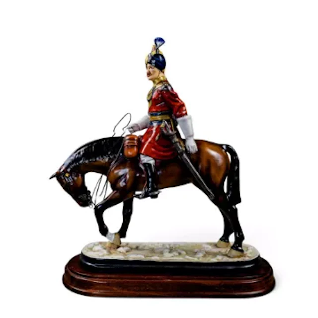 Michael Sutty prestige porcelain military figure 18th Bengal Lancer