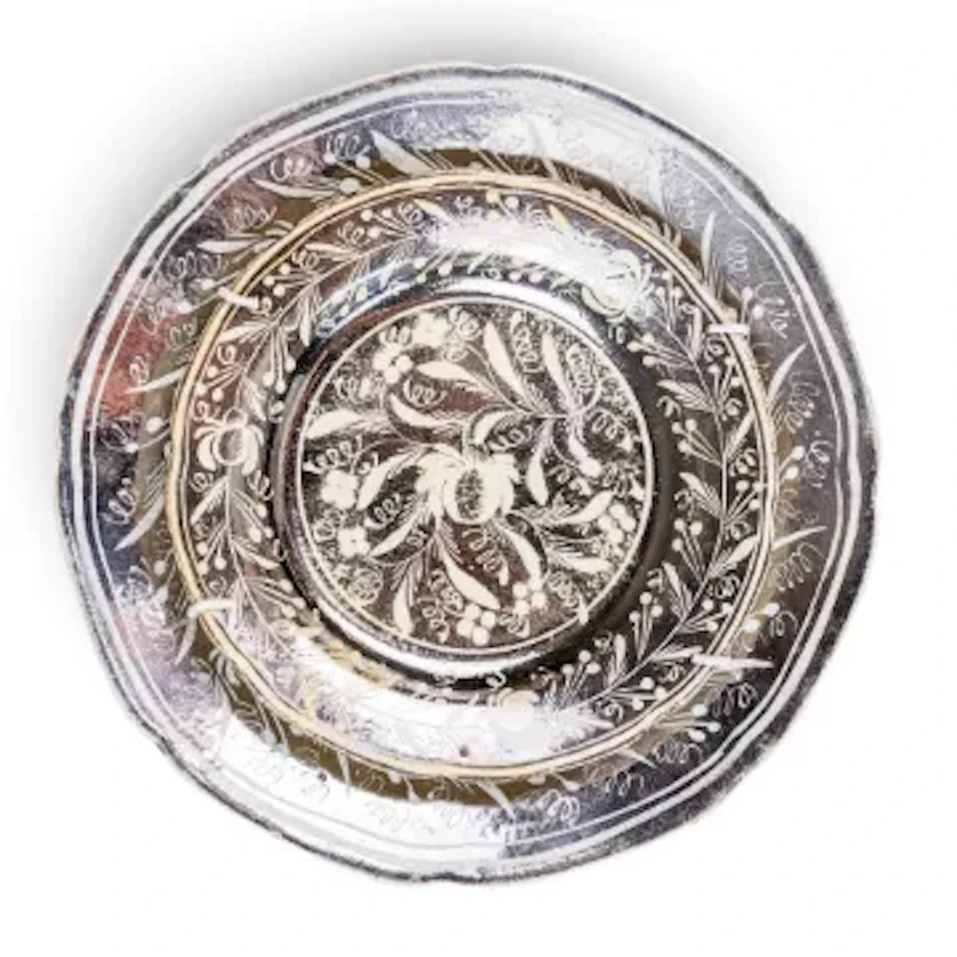 A small collection of silver resist, to include teapot, sucrier, jugs
