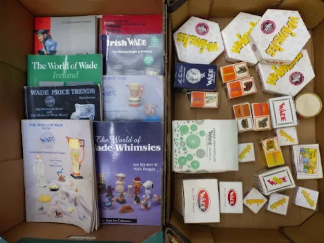 A collection of Wade and Irish Wade collectors books, together with