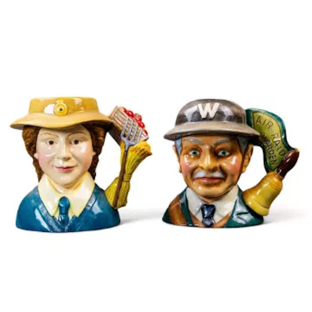 Royal Doulton limited edition character jugs to include Precaution