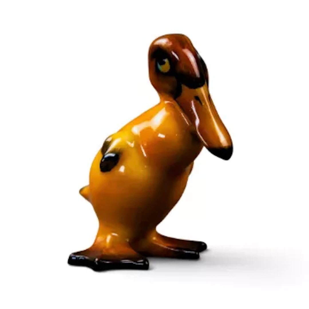 Royal Doulton rare comical duckling, C1920, h.8cm.
