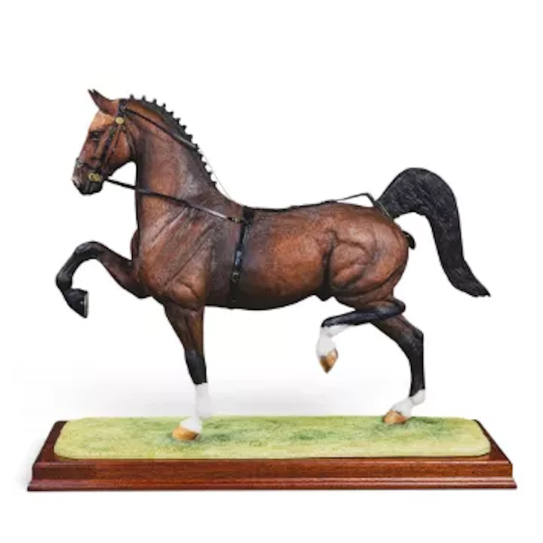 Border Fine Arts Hackney Horse, model no B1010 by David Mayer, limited