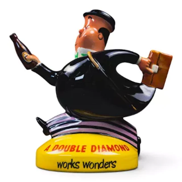 Beswick 1517 'A Double Diamond Works Wonders' 1950s advertising ceramic