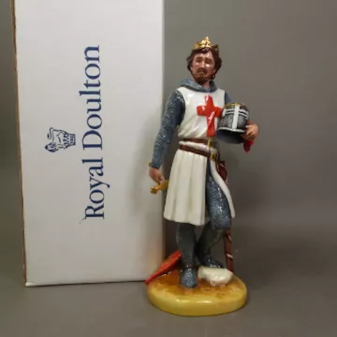 Royal Doulton character figure Richard the Lionheart HN3675, with original box.