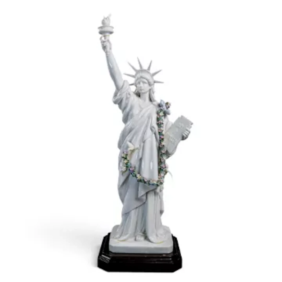 A large prestige limited edition Lladro figure of the Statue of Liberty