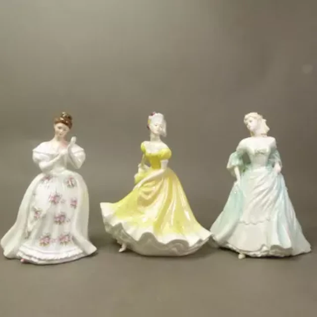 Two Royal Doulton lady figurines, Summer Rose HN3309 and seconds figure